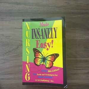 Nursing made insanely easy book​